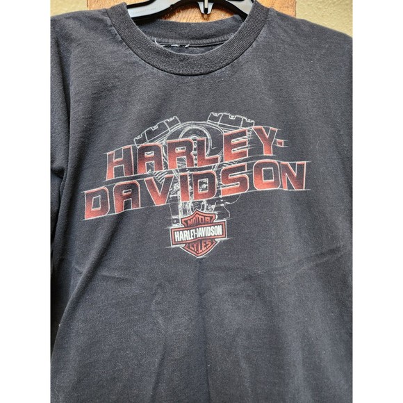 Harley Davidson Bangor, Maine Black T-Shirt Size XL Biker - Picture 2 of 4